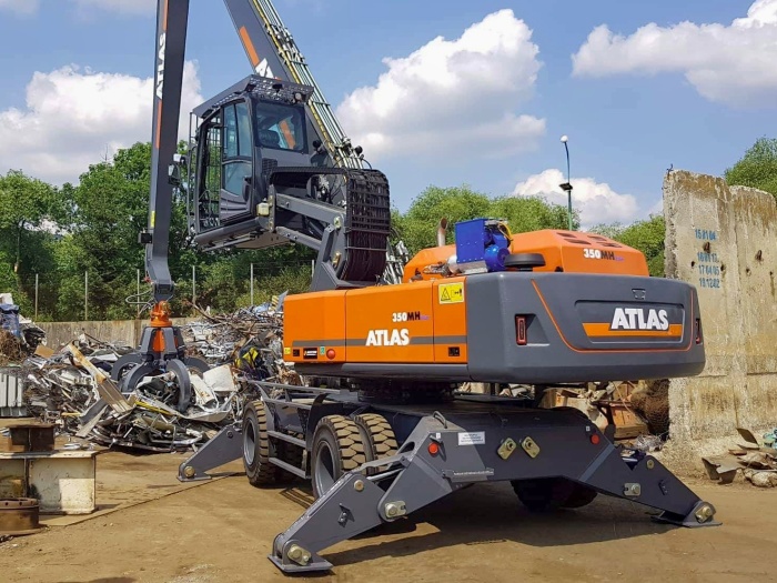 Nakladač šrotu ATLAS 350MH